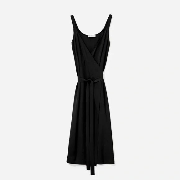 Everlane The Japanese GoWeave Tank Wrap Dress Worn Once - Picture 3 of 8